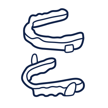Separate upper and lower Pro Avera arches
